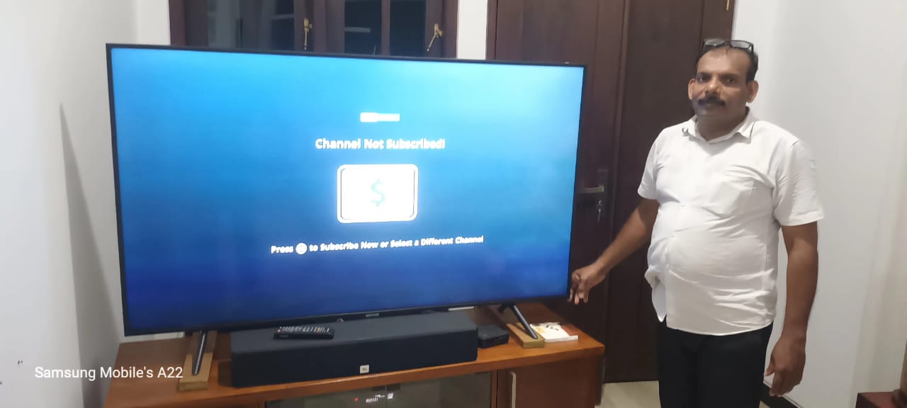 Completed TV repair Kairos Electronics